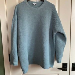 J. Jill Textured Sweater ; Sea Foam Green; X-Large Tall